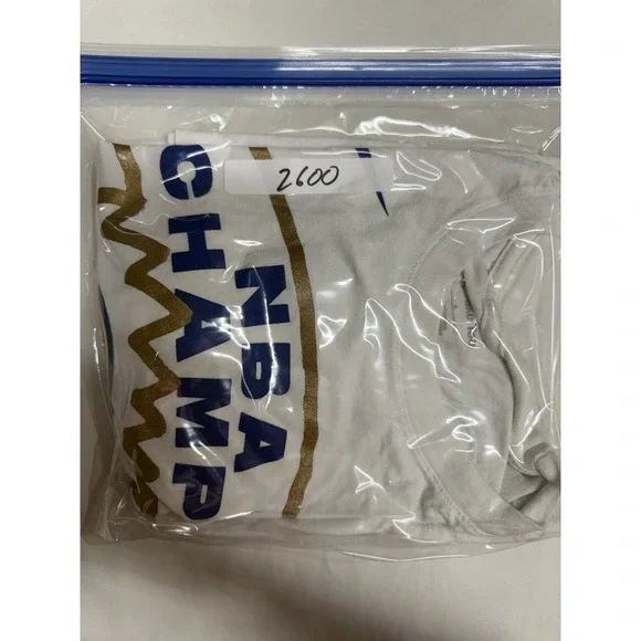 Nike Golden State Warriors 2022 NBA Champs White T Shirt Roster Mens Size L - Picture 7 of 7